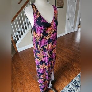 Banana Republic Tropical Dress Large